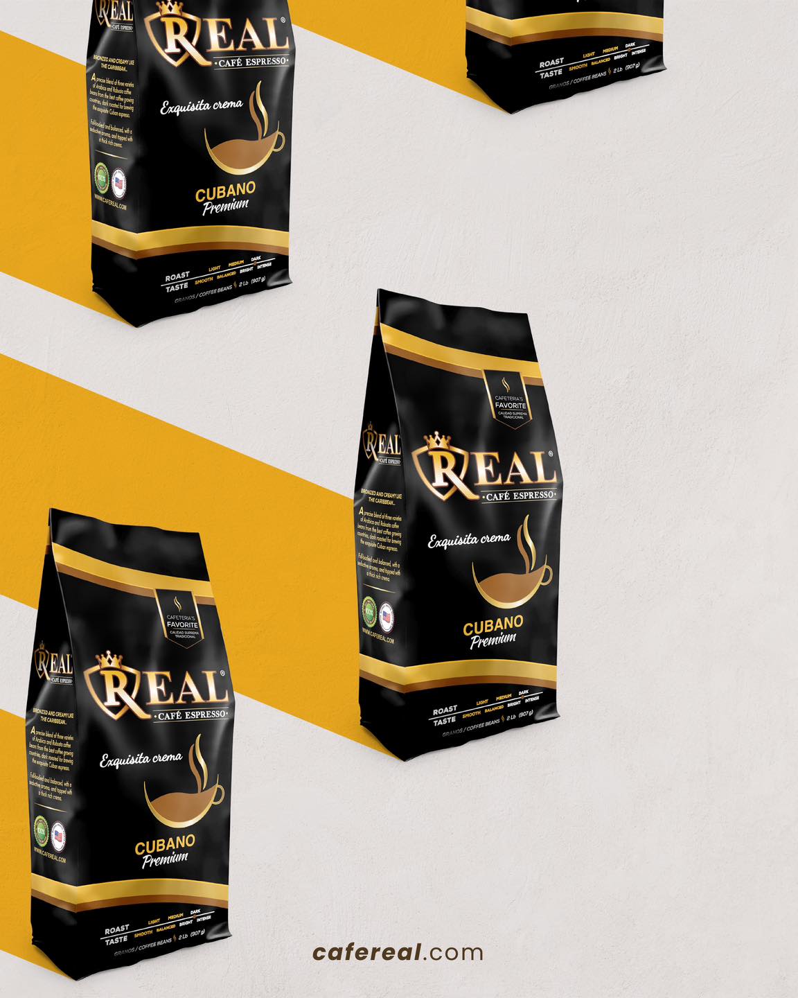 Café Real wholesale display